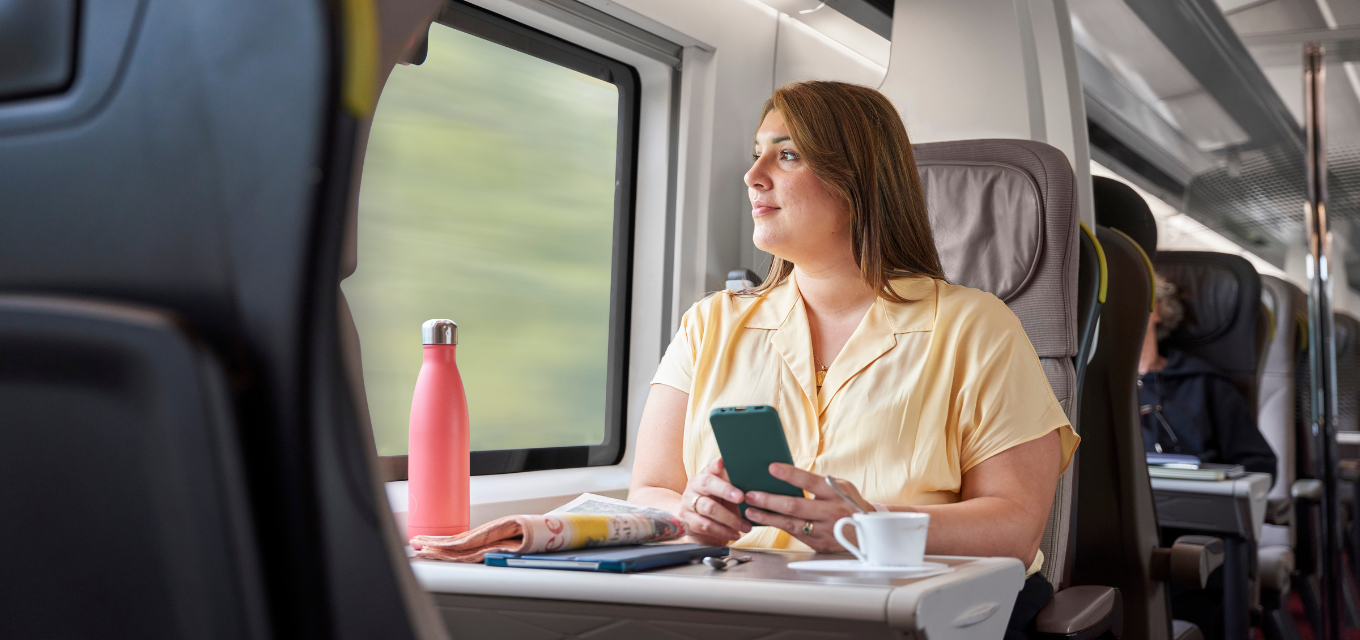 Header Image On Train
