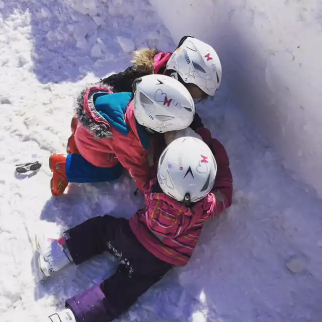 Triplets in the Snow