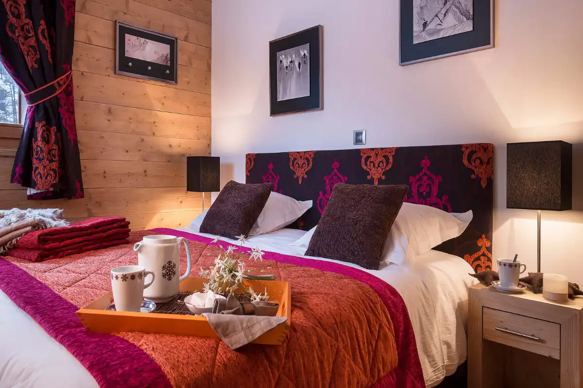 Kalinda, Tignes 1800 (self catered apartments) - Double Bedroom