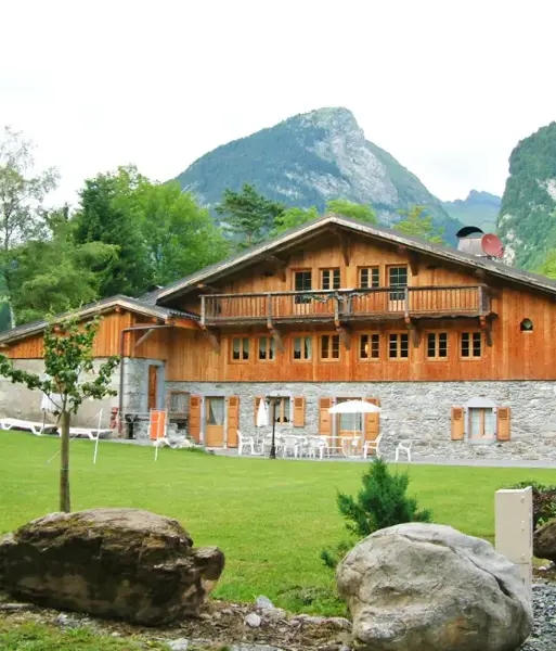 La Ferme des Fontany, Samoëns (self catered chalet) - Exterior shot in summer