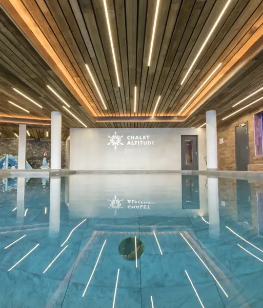 Chalet Altitude, Arc 2000 (self catered apartments) - Indoor heated pool