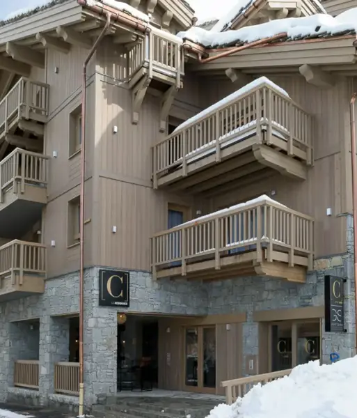 Le C, Courchevel (self catered apartments) - Exterior shot